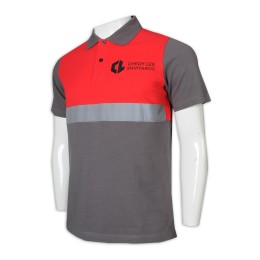 P1220 Formulates Polo T-shirt Manufacturer with Reflective Strips and Contrast Collars P1220 Formulates Polo T-shirt Manufacturer with Reflective Strips and Contrast Collars